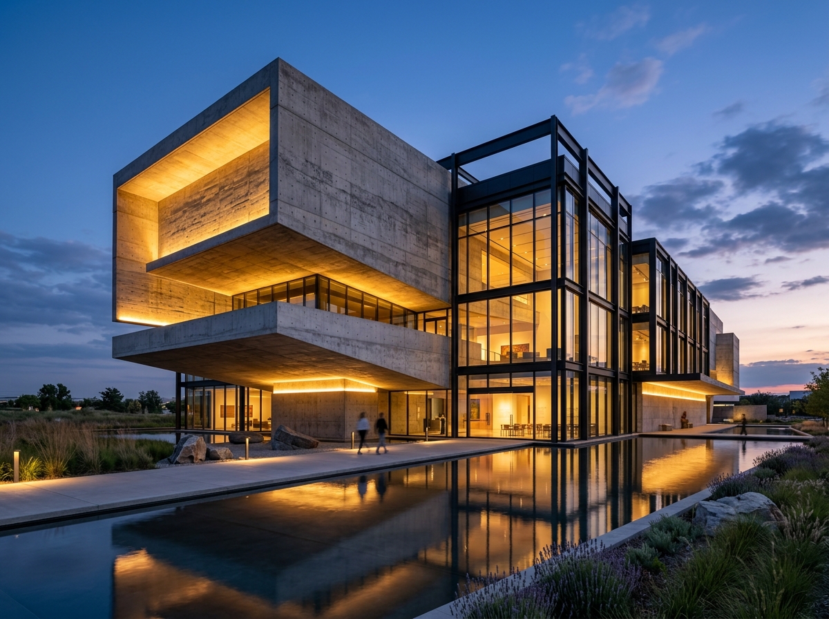 Pioneer Builders signature contemporary civil architectural building